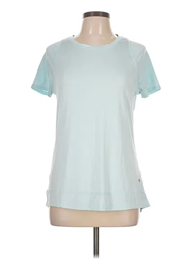 Pre-owned Layer 8 Short Sleeve T-shirt In Teal
