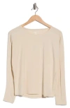 Layer 8 Skyler Long Sleeve Top In Multi