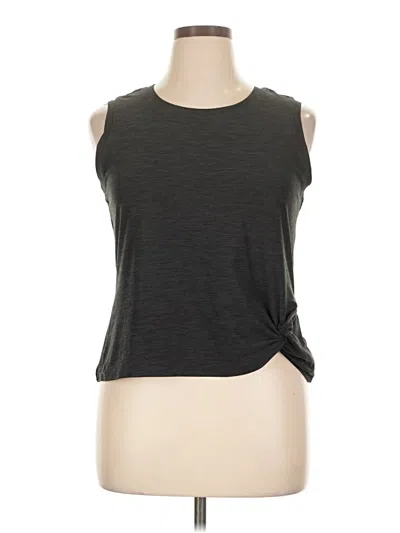 Pre-owned Layer 8 Sleeveless T-shirt In Gray