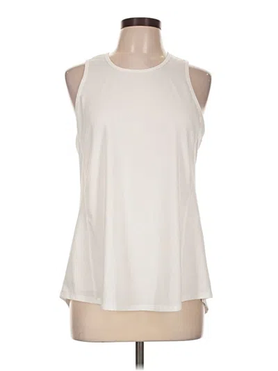 Pre-owned Layer 8 Sleeveless T-shirt In Ivory