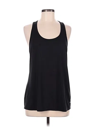 Pre-owned Layer 8 Tank Top Black Halter Neckline Tops