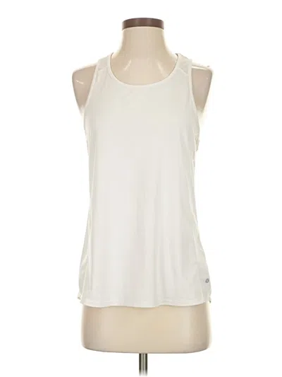 Pre-owned Layer 8 Tank Top Ivory Halter Neckline Tops