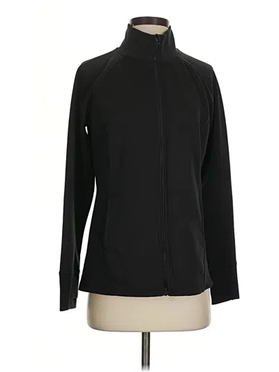 Pre-owned Layer 8 Track Jacket In Black