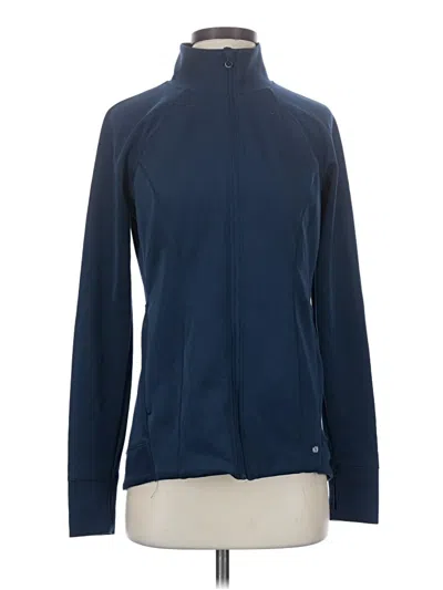 Pre-owned Layer 8 Track Jacket In Blue