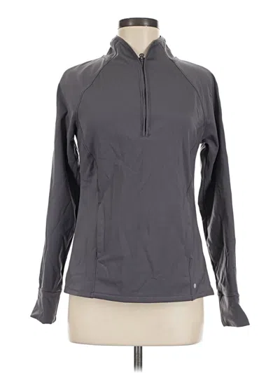 Pre-owned Layer 8 Track Jacket In Gray