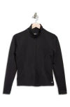 Layer 8 Trainer Knit Jacket In Black