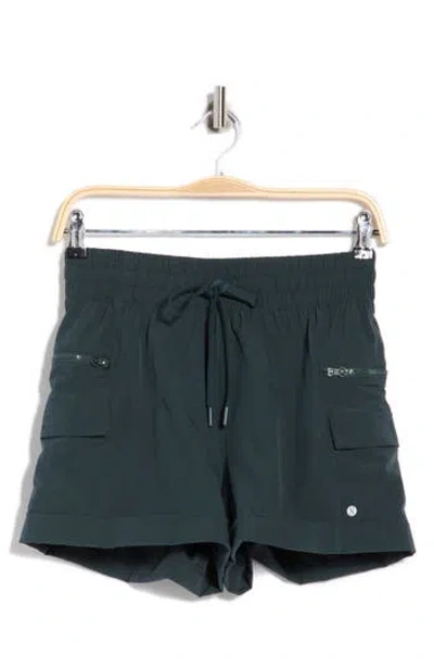 Layer 8 Utility Shorts In Green
