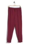 Layer 8 Weekend Joggers In Windsor Wine