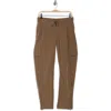 Layer 8 Woven Hike Pants In Brown