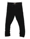 Layer Zero Button-fastening Trousers In Black