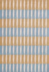 .layered Alice Crawley Bamboo Forrest Blue 8'2" X 11'6"