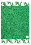 .layered Chunky Mohair Blanket Grass Green 4'7" X 6'7"