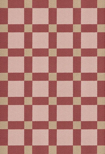 Layered Evelina Kroon Plum Punch Sample 20" X 20" In Burgundy