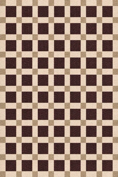 Layered Evelina Kroon Sesame Jute Sample 4" X 7" In Brown