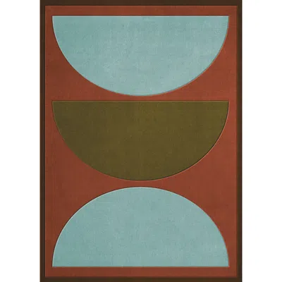 Layered Gio Coppa Canella Rug 9'10" X 13'1"