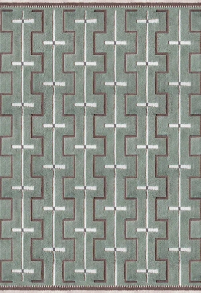 Layered Johanna Sage Sample 20" X 20" In Gray