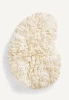 Layered Mini Shaggy Wool Pelt 70 X 100 Cm In Neutral