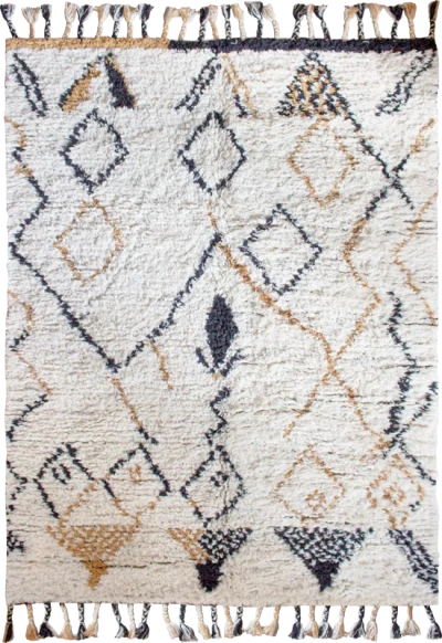 Layered Modern Oriental Saffron 8'2" X 11'6" In Multi