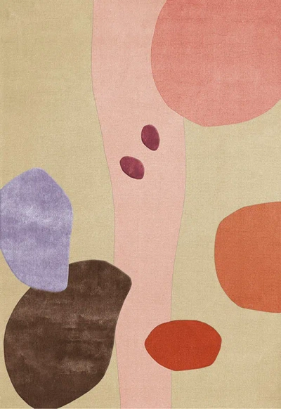 .layered Poppy Kalas Magical Garden 9'10" X 13'1"