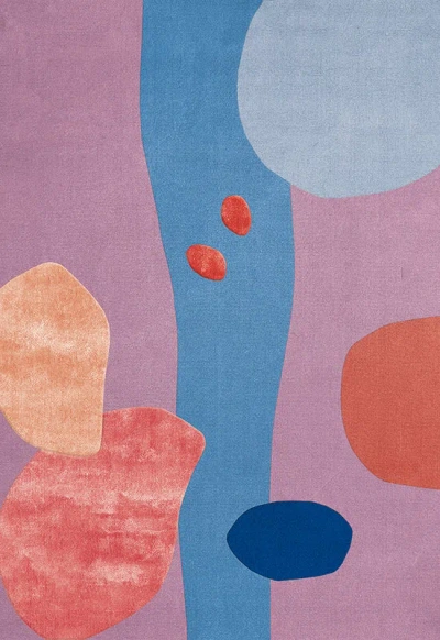 Layered Poppy Kalas Secret Garden Sample 4" X 7" In Multi