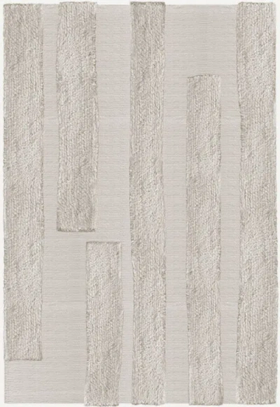 .layered Punja Bricks Sand Melange 5'3" X 7'7"