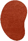 .layered Residue Tomato Red 7'9" X 11'6"