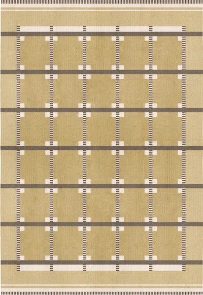 Layered Rollakan Ruth Harvest Yellow 6'7" X 9'10"