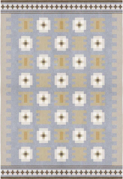 Layered Rollakan Selma Dove Sample 20" X 20" In Multi