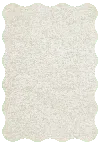 .layered Scallop Bone White 8'2" X 11'6"