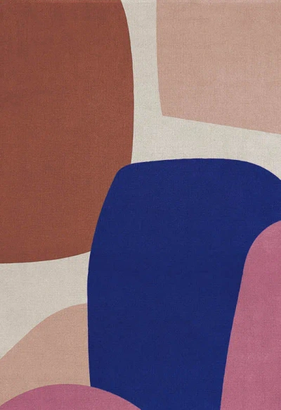 Layered Scandi Lake Sample 20" X 20" In Multi