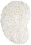 .layered Shaggy Residue Bone White 7'9" X 11'6"