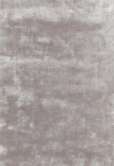 Layered Solid Viscose True Greige  Sample 4" X 7" In Gray