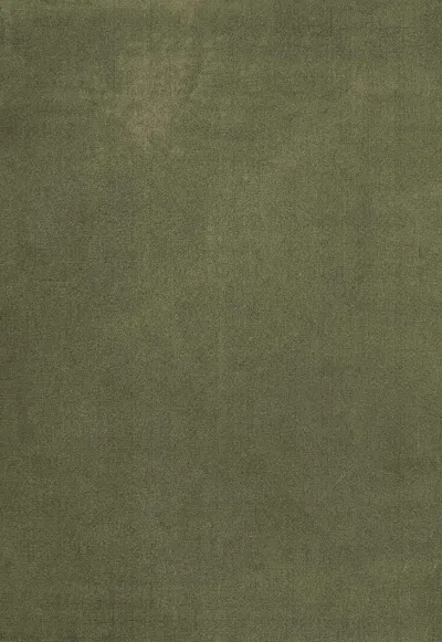 Layered Solid Wool Capulet Olive Sample 20" X 20" In Green