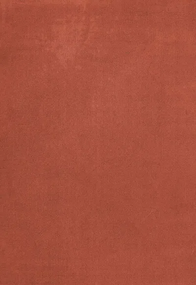 Layered Solid Wool Red Ochre Sample 20" X 20" In Brown