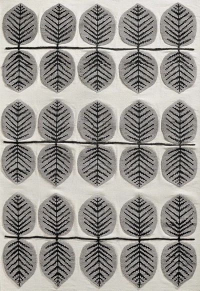 Layered Stig Lindberg Bersa Birch Grey 9'10" X 13'1" In Gray