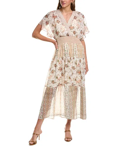 Layered With Love Embellished Maxi Dress In 9183 Ivory Floral