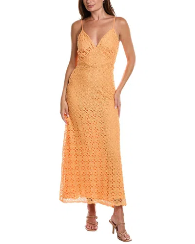 Layered With Love Embellished Maxi Dress In Orange