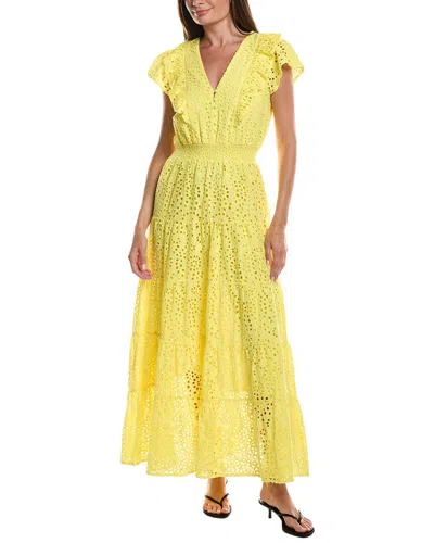 Layered With Love Embellished Maxi Dress In Yellow