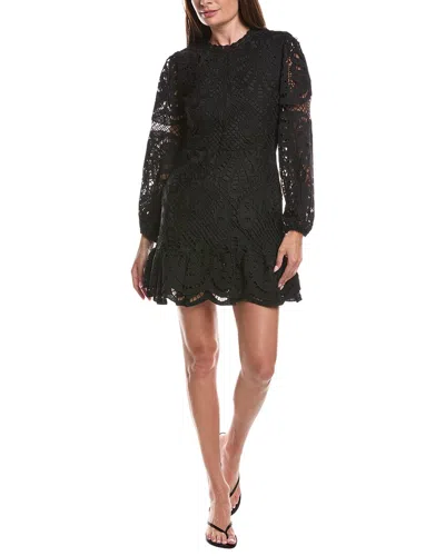 Layered With Love Embroidered Mini Dress In Animal Print