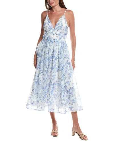 Layered With Love Giorgia Maxi Dress In Blue