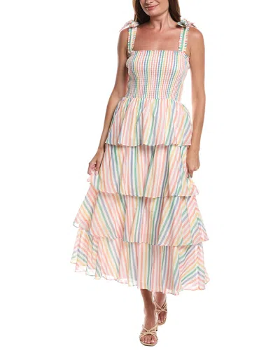 Layered With Love Lizzie Maxi Dress In Multi