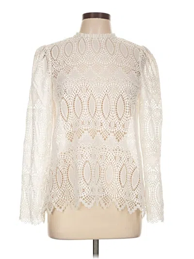Pre-owned Layered With Love Pullover Sweater In Ivory