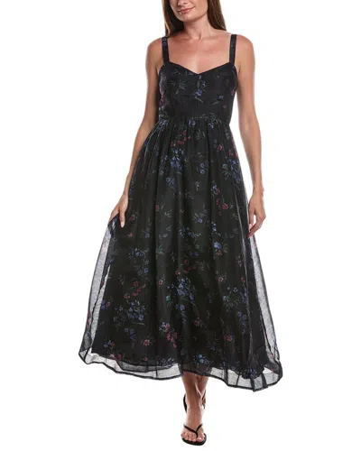 Layered With Love Sleeveless Maxi Dress In Black