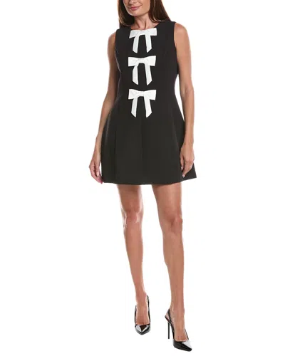 Layered With Love Solid Sleeveless Mini Dress In Black