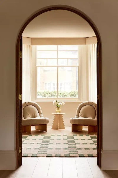 Layered X Evelina Kroon Korean Chives Jute Rug