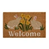 Layerings Easter Welcome Doormat In Brown