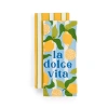 Layerings Lemon 2-pc. Kitchen Towel Set In Multi