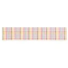 Layerings Plaid Table Runner In Multi