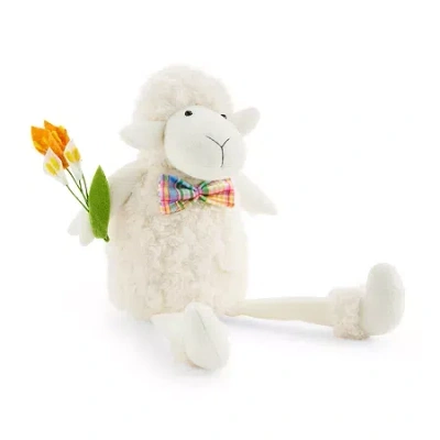 Layerings Sheep Sitter Easter Gnome In White
