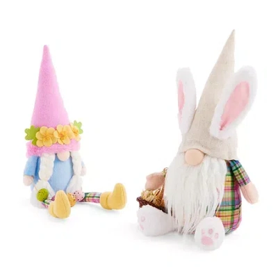 Layerings Spring 2-pc. Easter Gnome In White